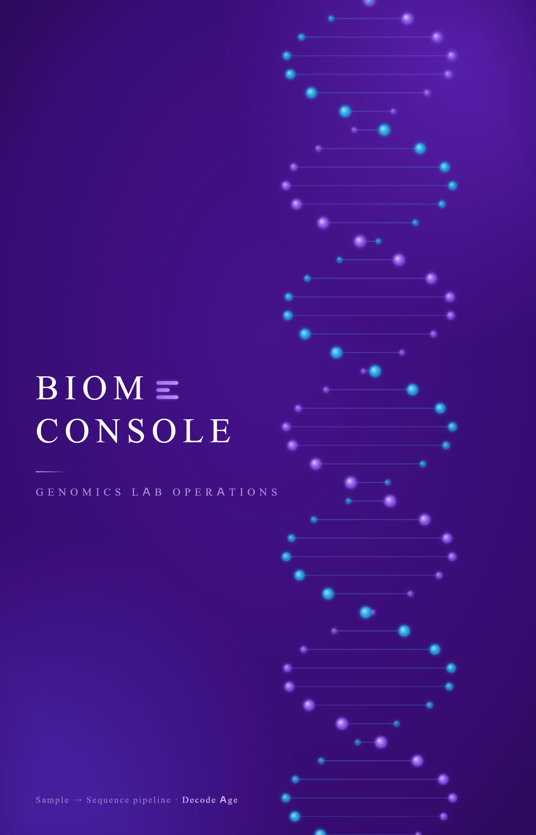 Biome Console Dashboard Preview